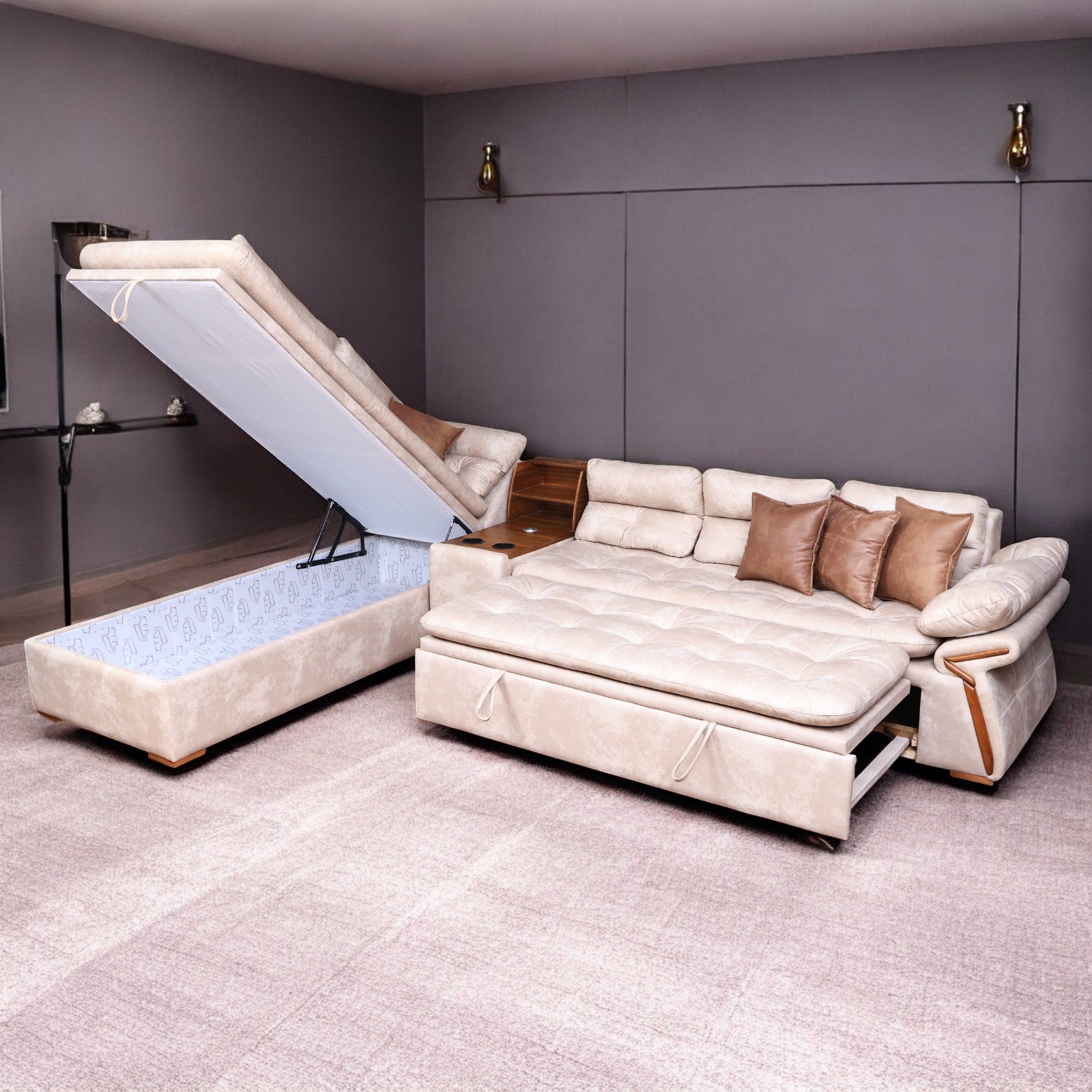 ركنة سرير وسحارة 304