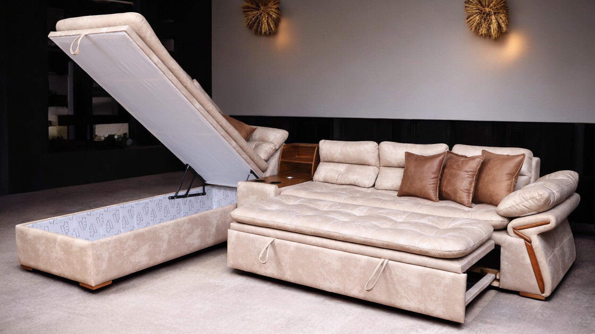 ركنة سرير وسحارة 304