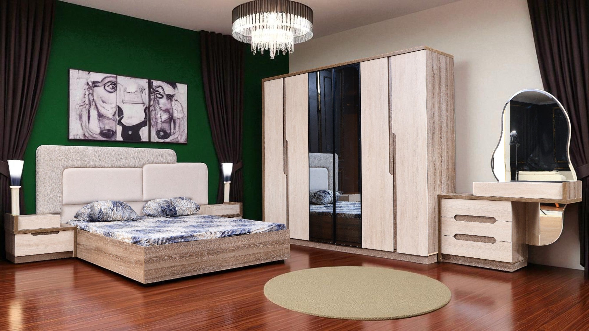 غرفه نوم ماستر 393