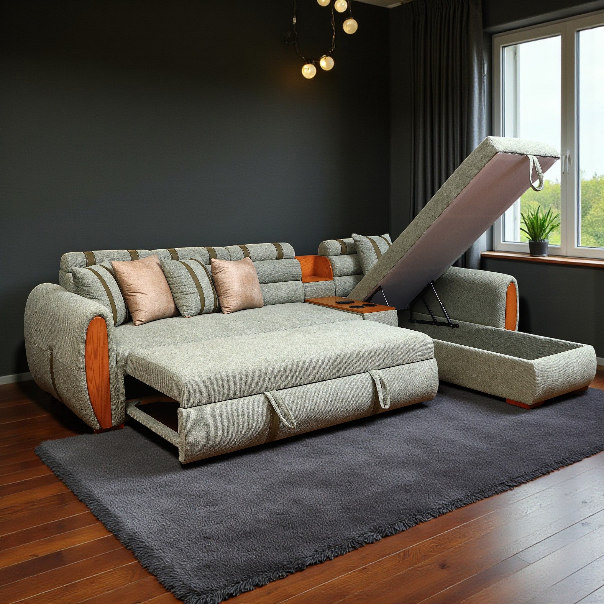 ركنة سرير و سحارة 320