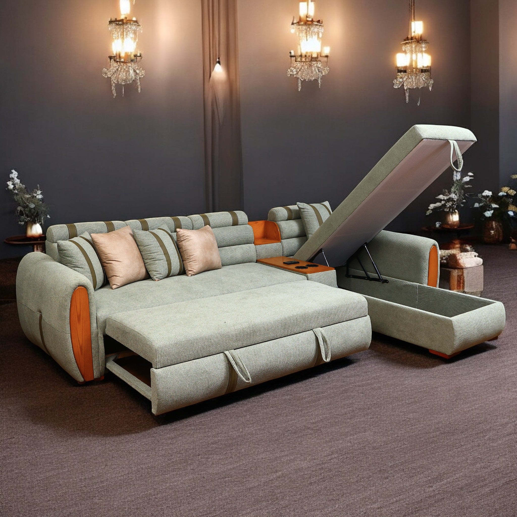 ركنة سرير و سحارة 320