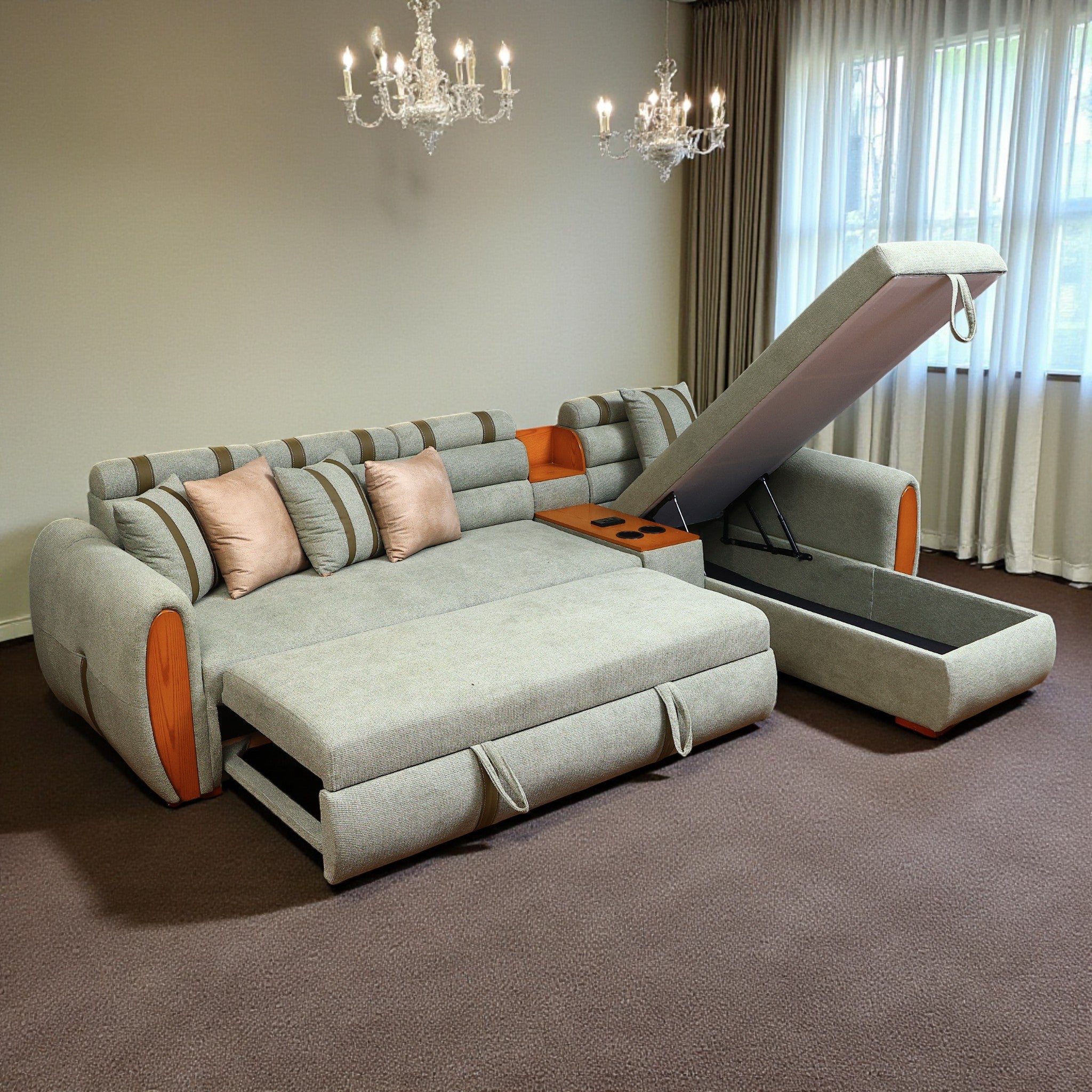 ركنة سرير و سحارة 320