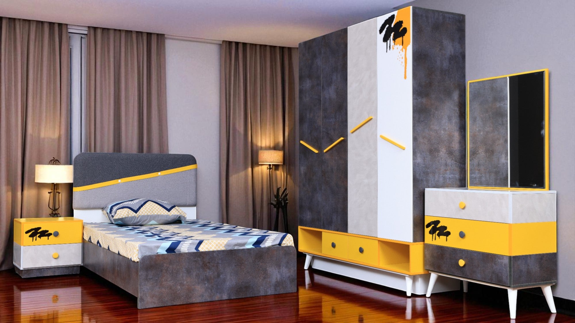 غرفة نوم اطفال 331