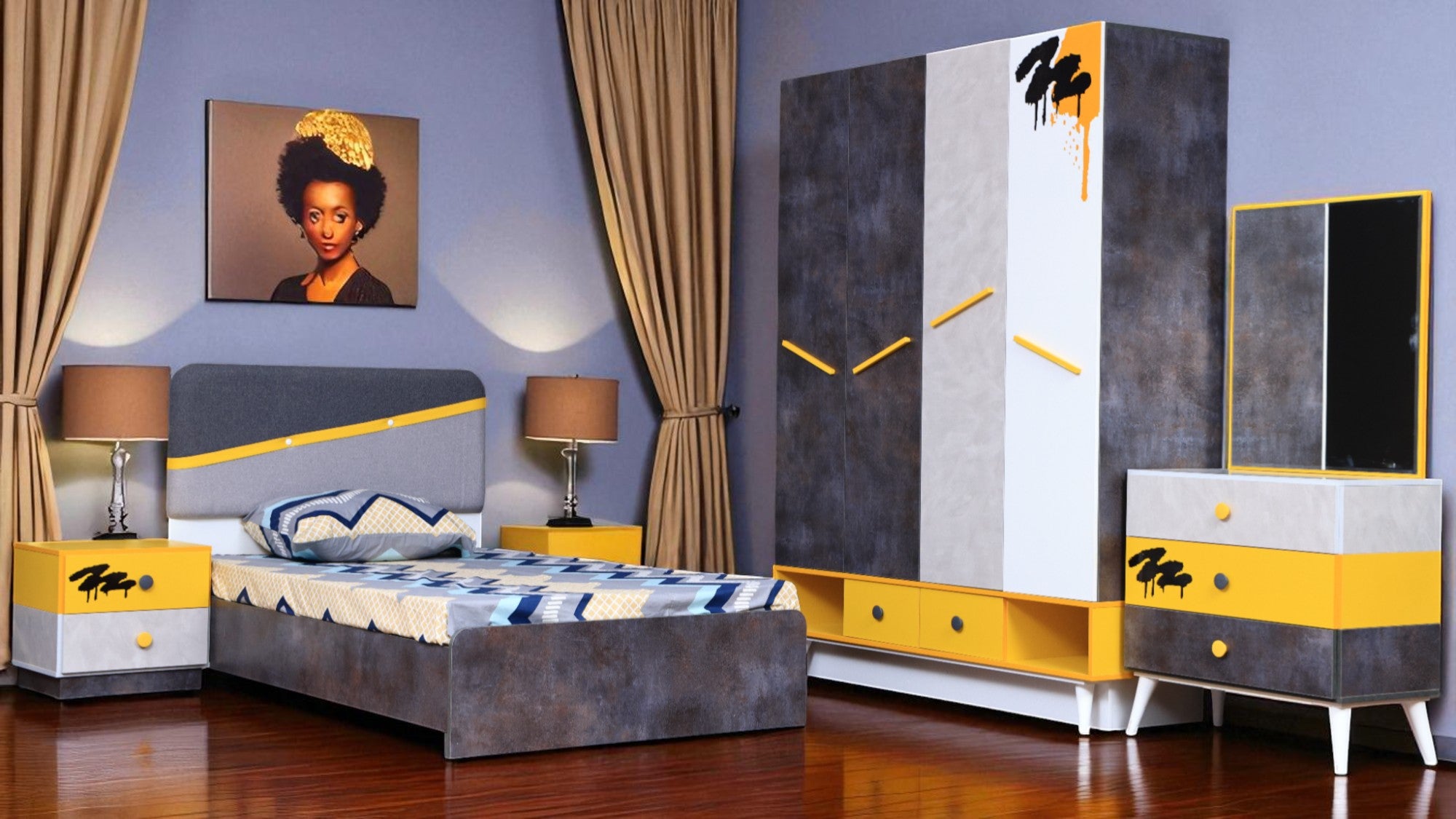 غرفة نوم اطفال 331