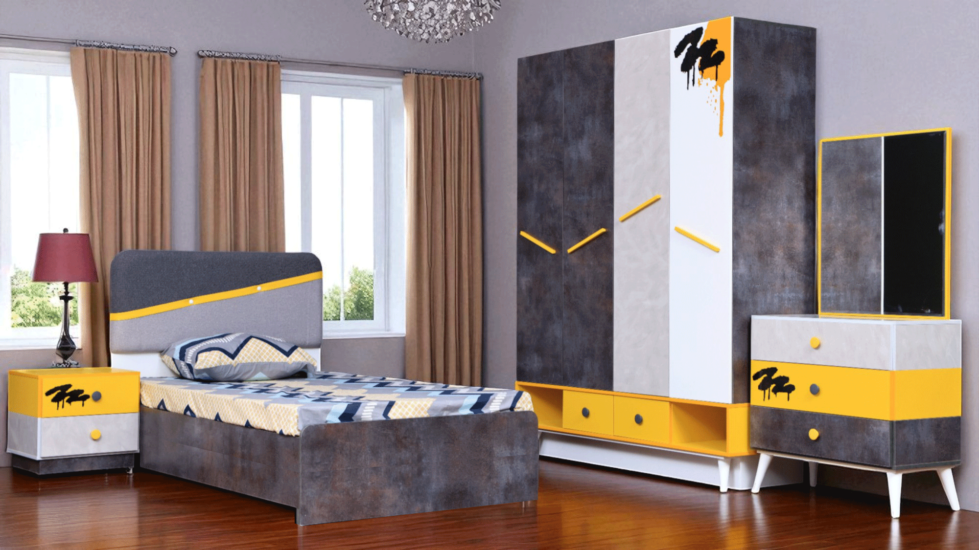 غرفة نوم اطفال 331