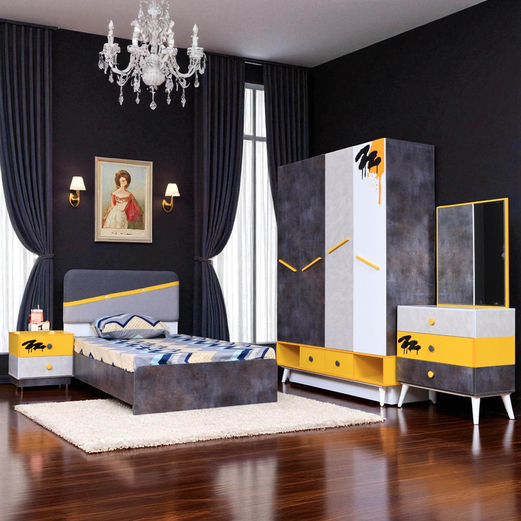 غرفة نوم اطفال 331