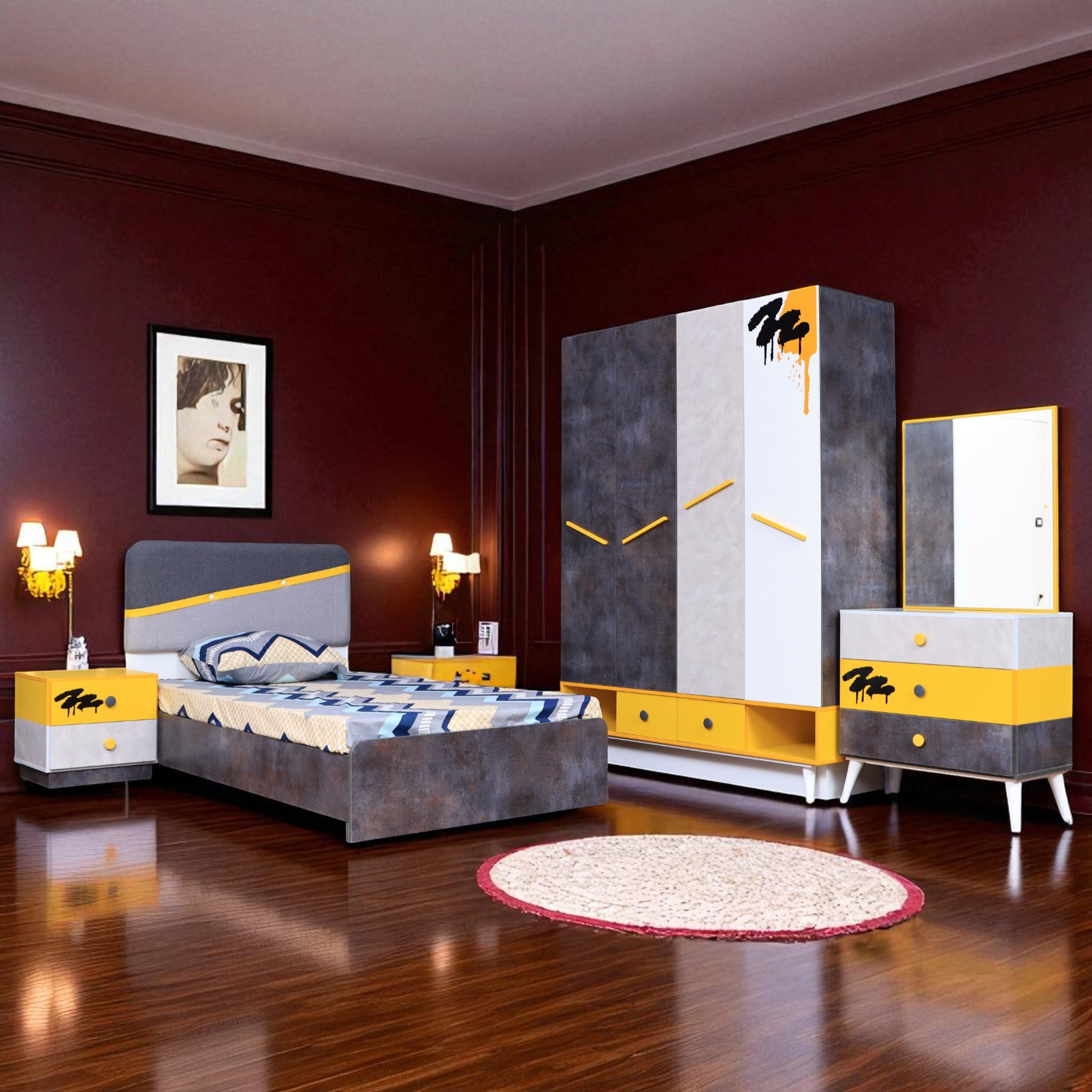 غرفة نوم اطفال 331