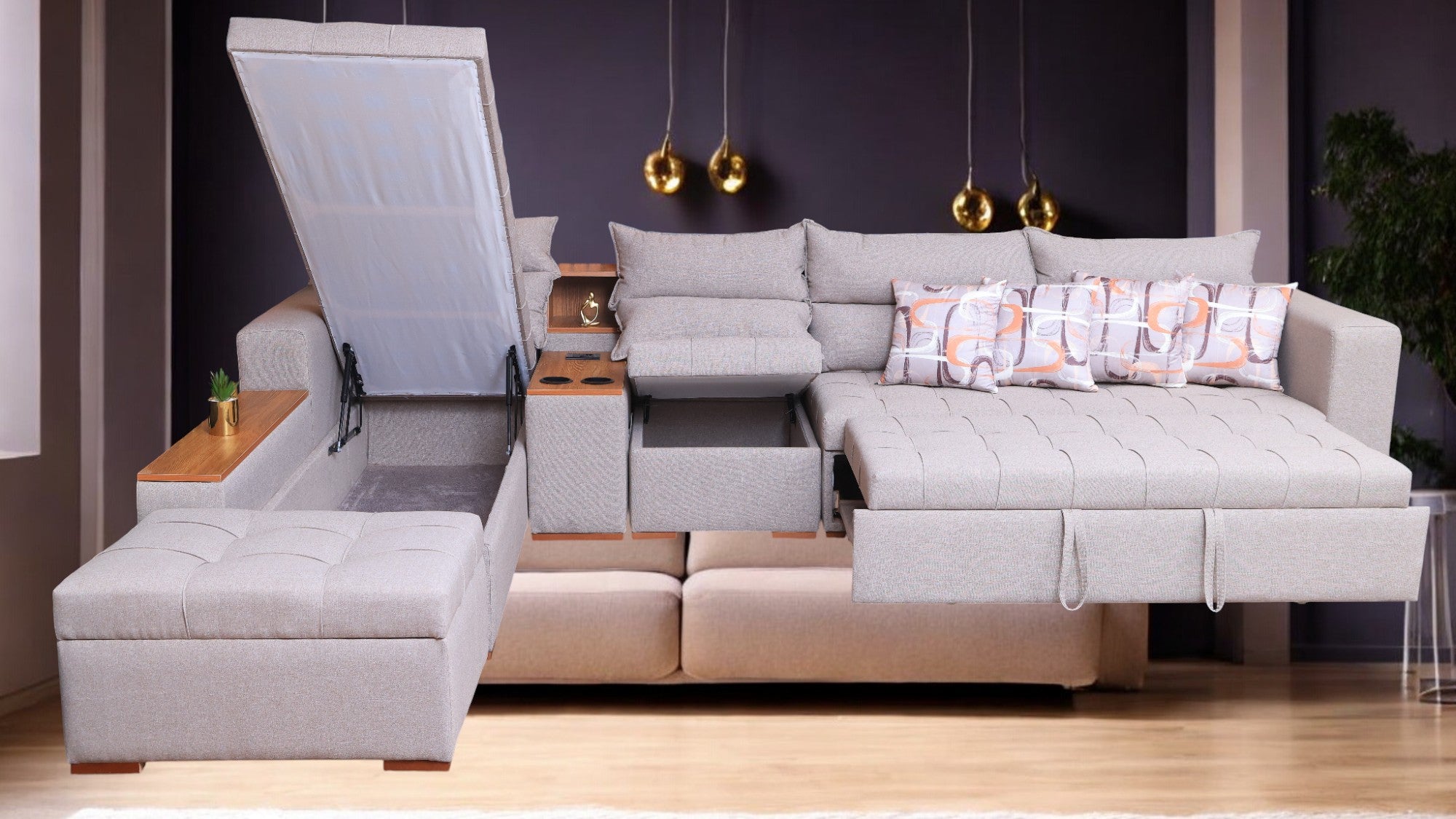 ركنة سرير وسحارة 194