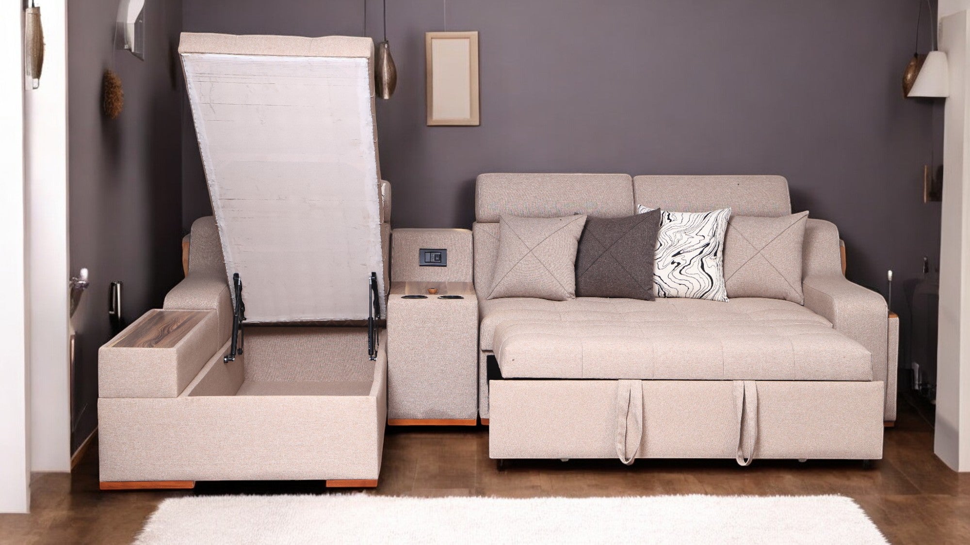 ركنة سرير وسحارة 262