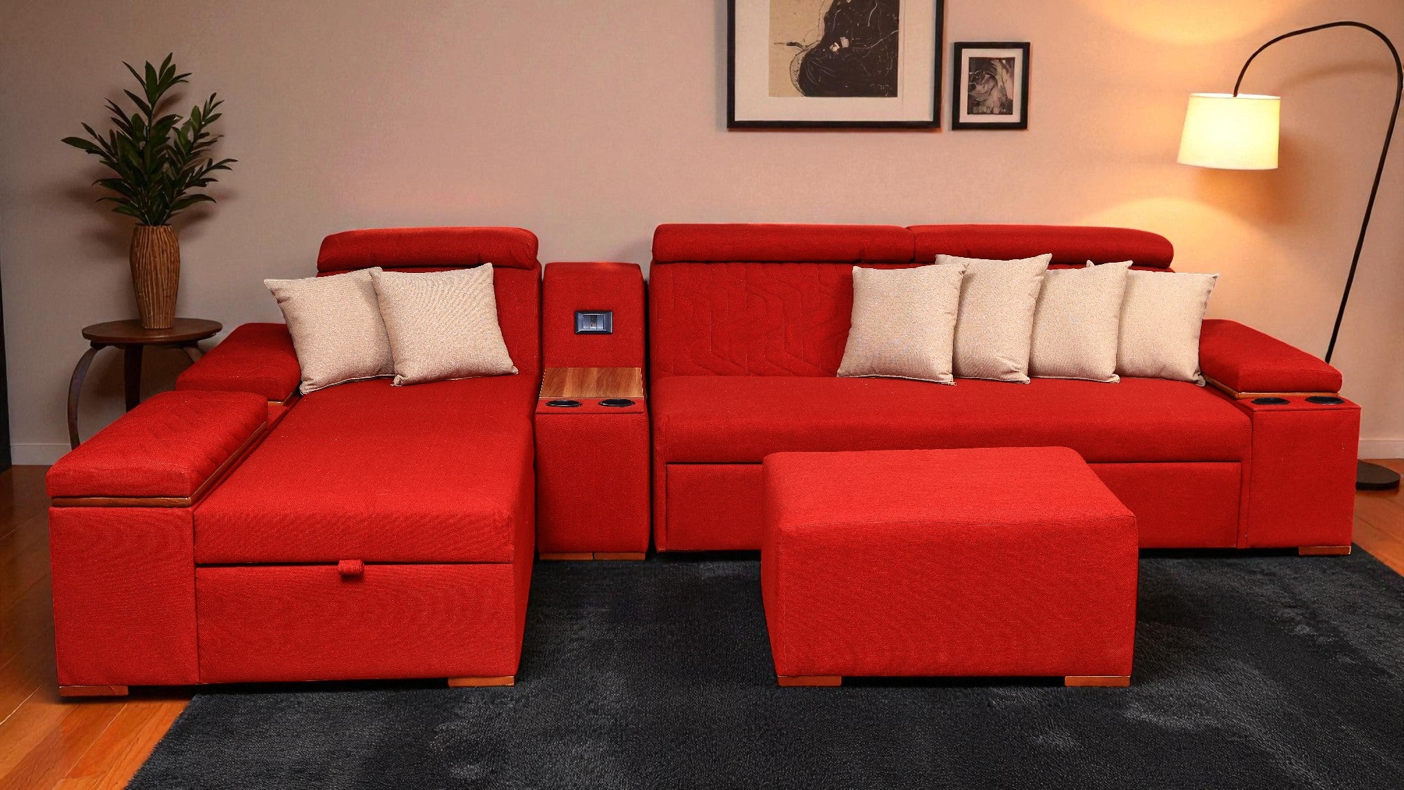 ركنة سرير و سحارة 323