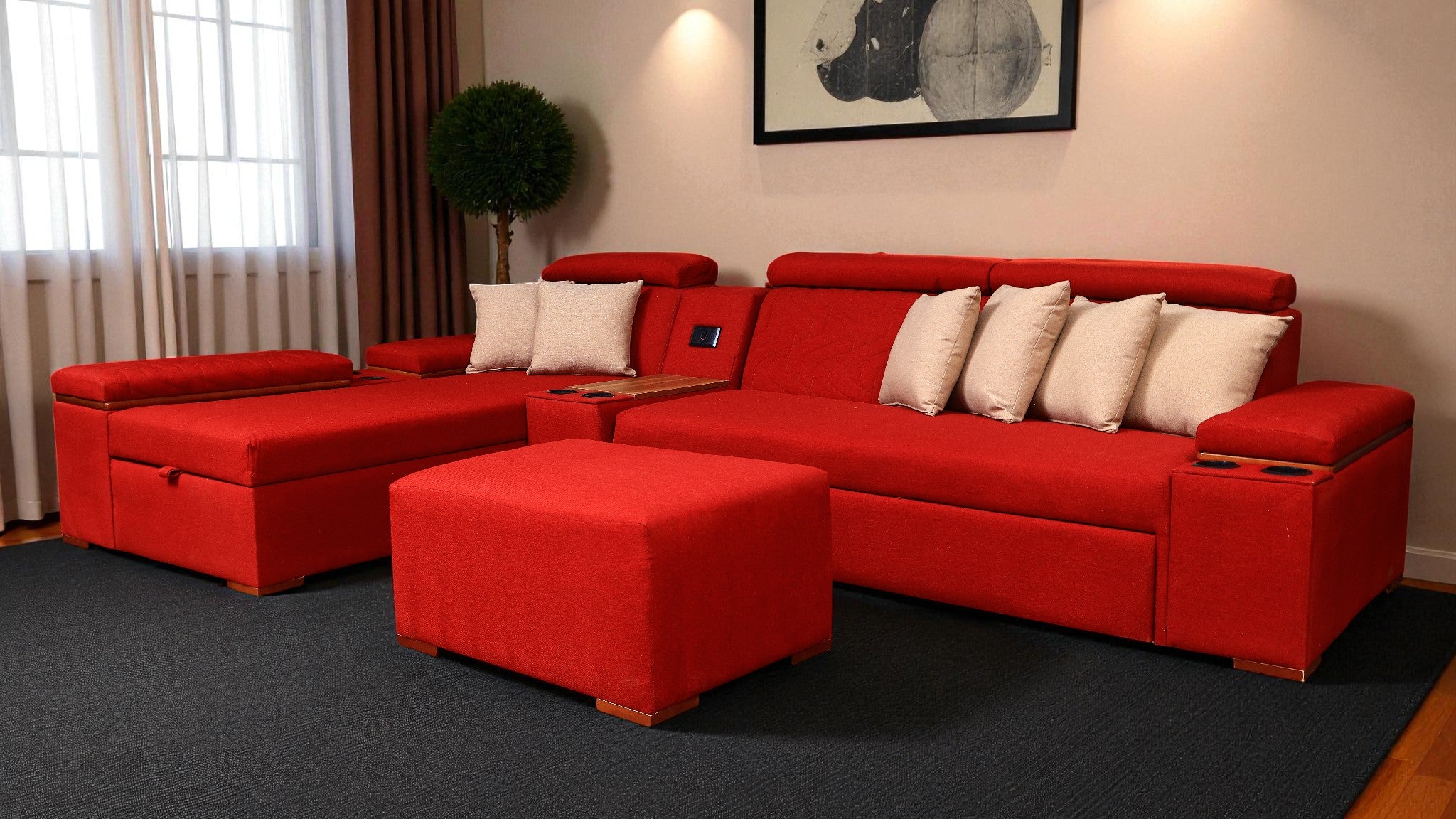 ركنة سرير و سحارة 323