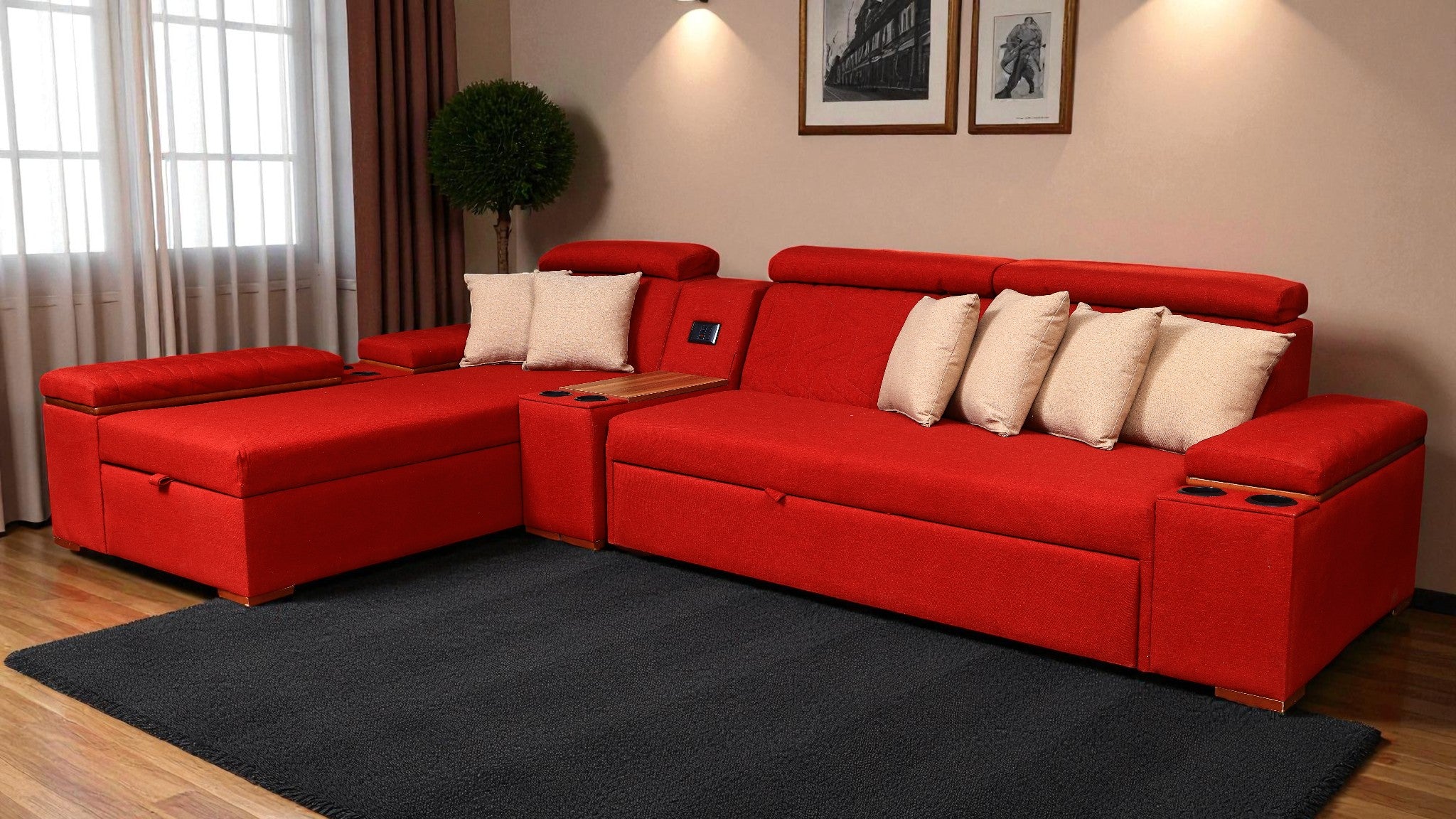 ركنة سرير و سحارة 323