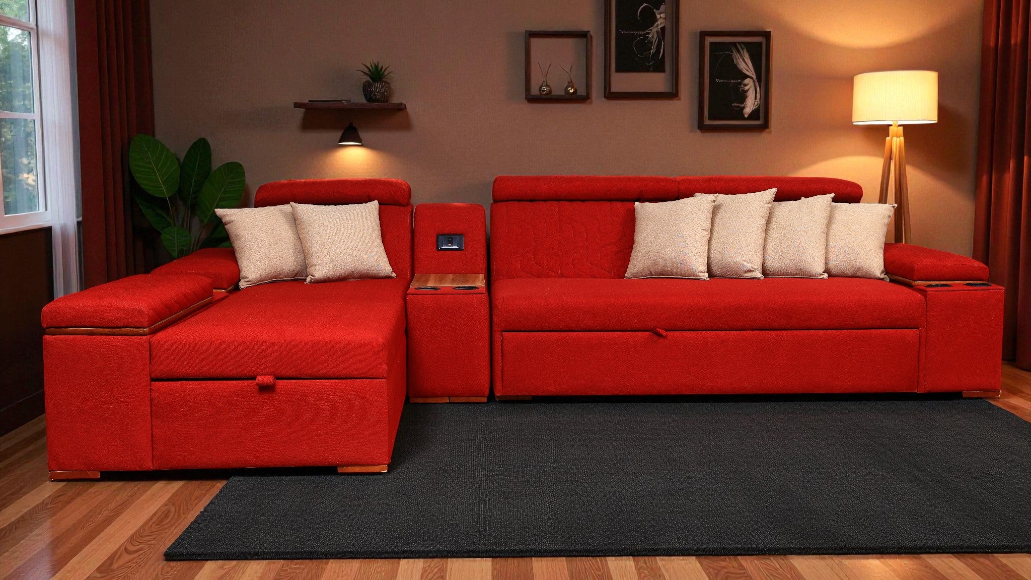 ركنة سرير و سحارة 323