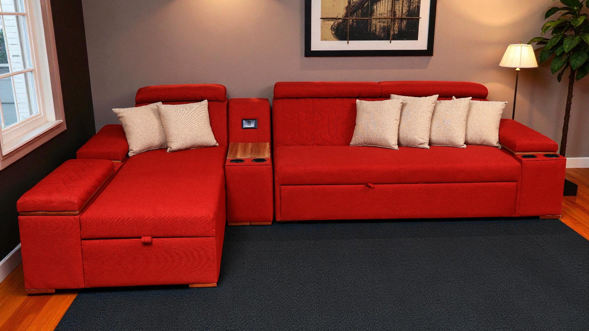 ركنة سرير و سحارة 323