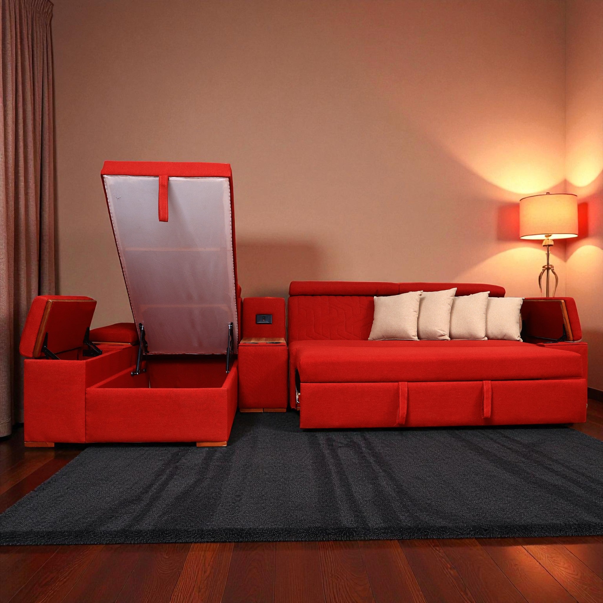 ركنة سرير و سحارة 323