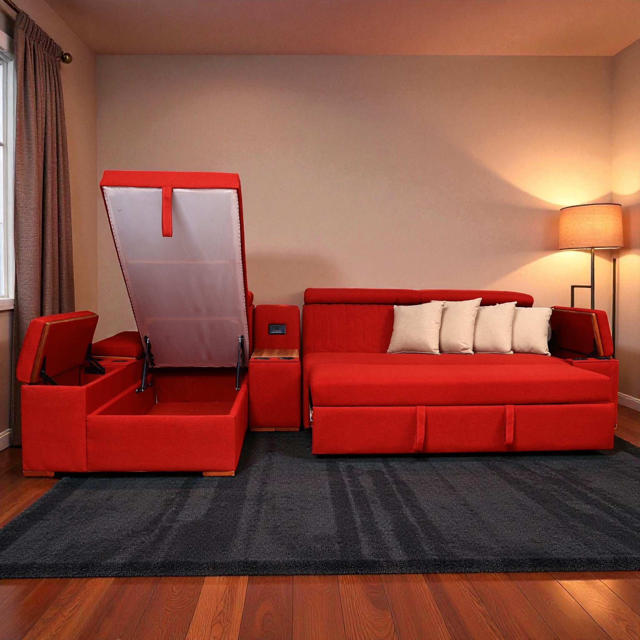 ركنة سرير و سحارة 323