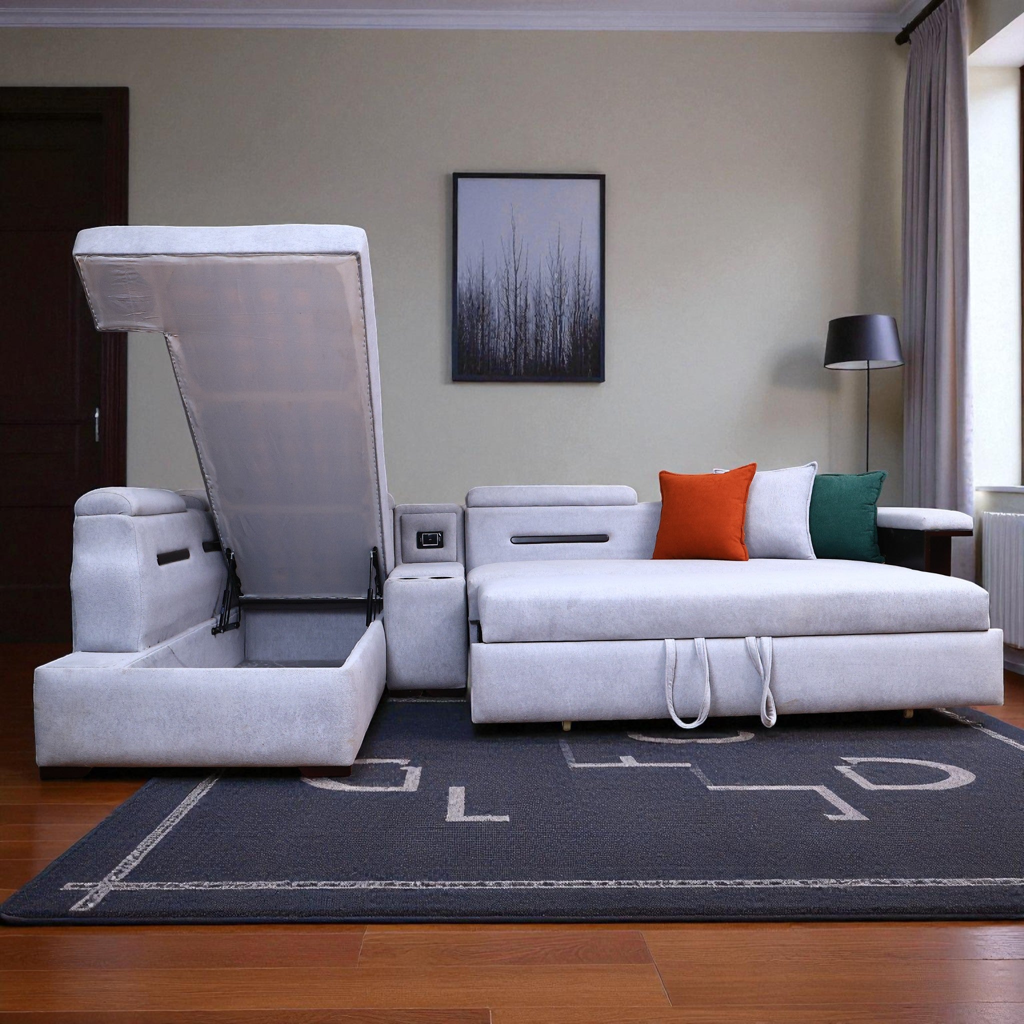 ركنة سرير و سحارة 324