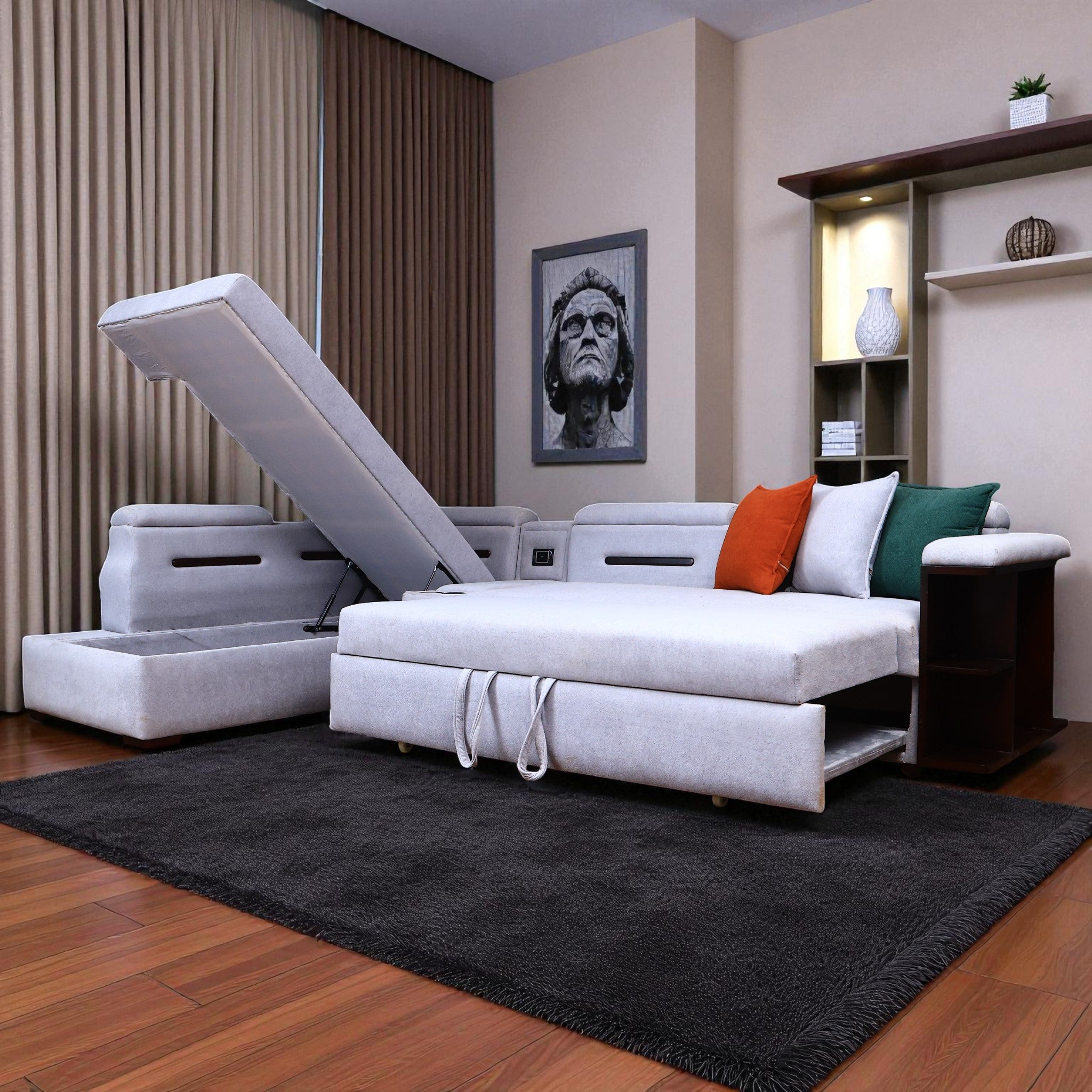 ركنة سرير و سحارة 324