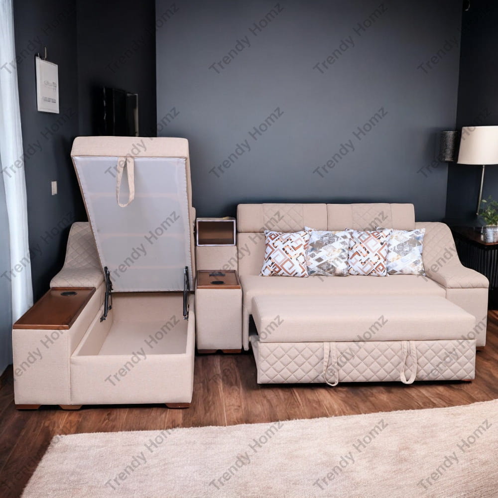 T173 ركنة سرير وسحارة
