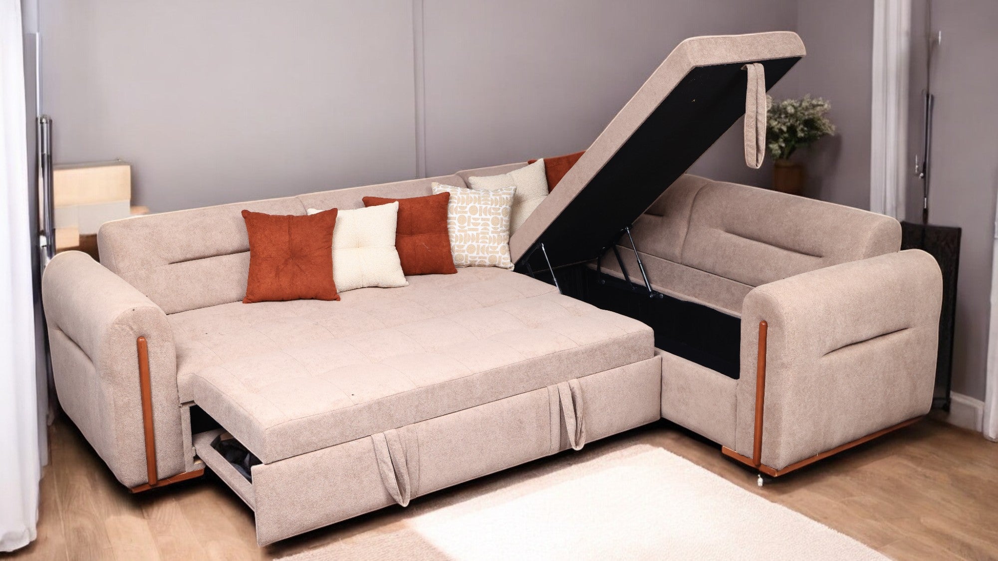 ركنة سرير وسحارة 278