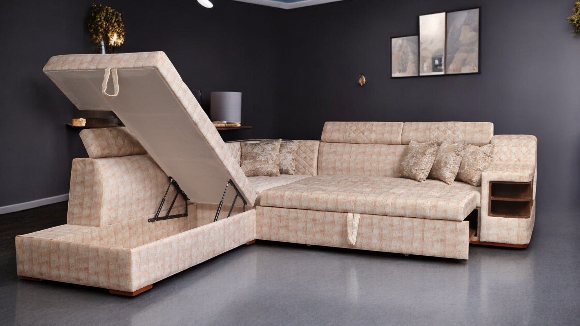 ركنة سرير وسحارة 215