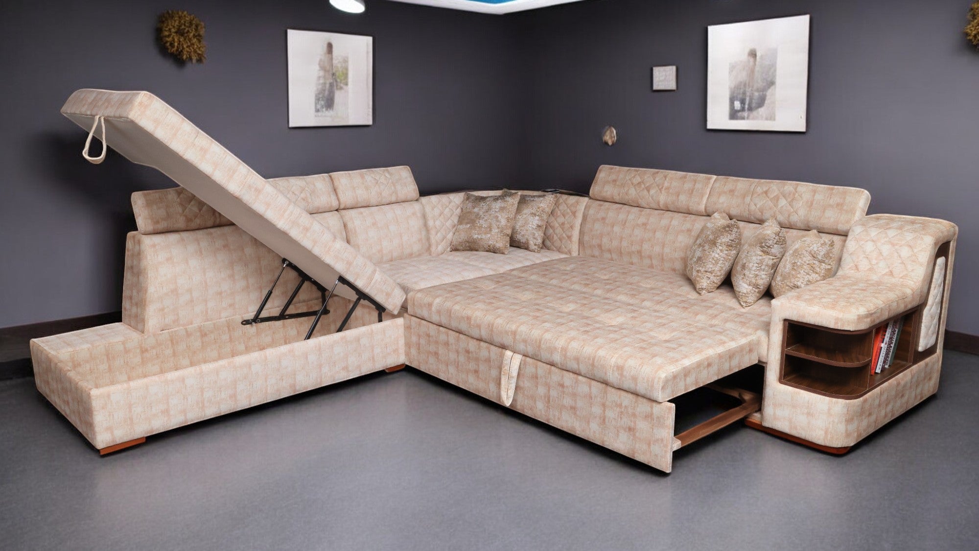 ركنة سرير وسحارة 215