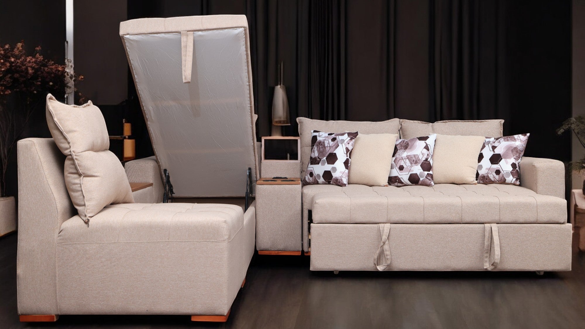 ركنة سرير وسحارة 228