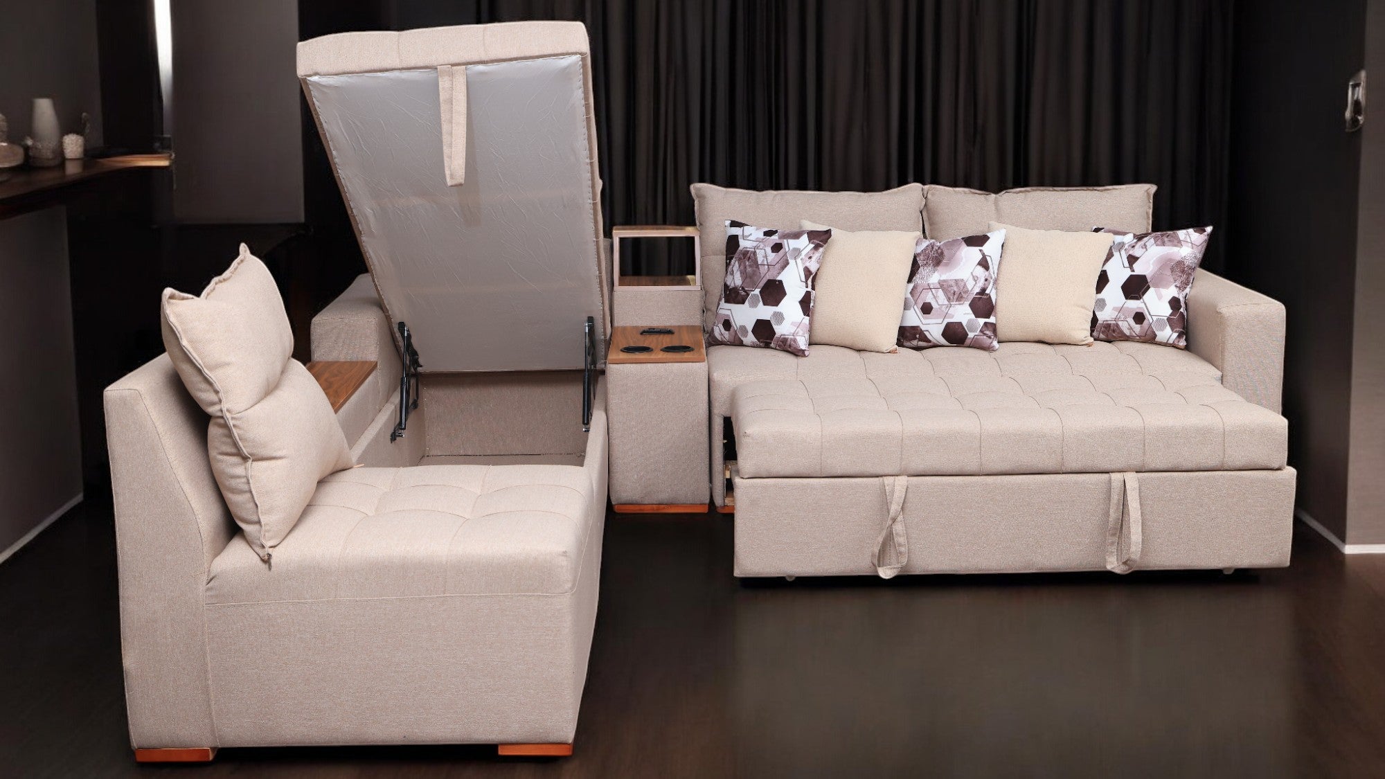 ركنة سرير وسحارة 228