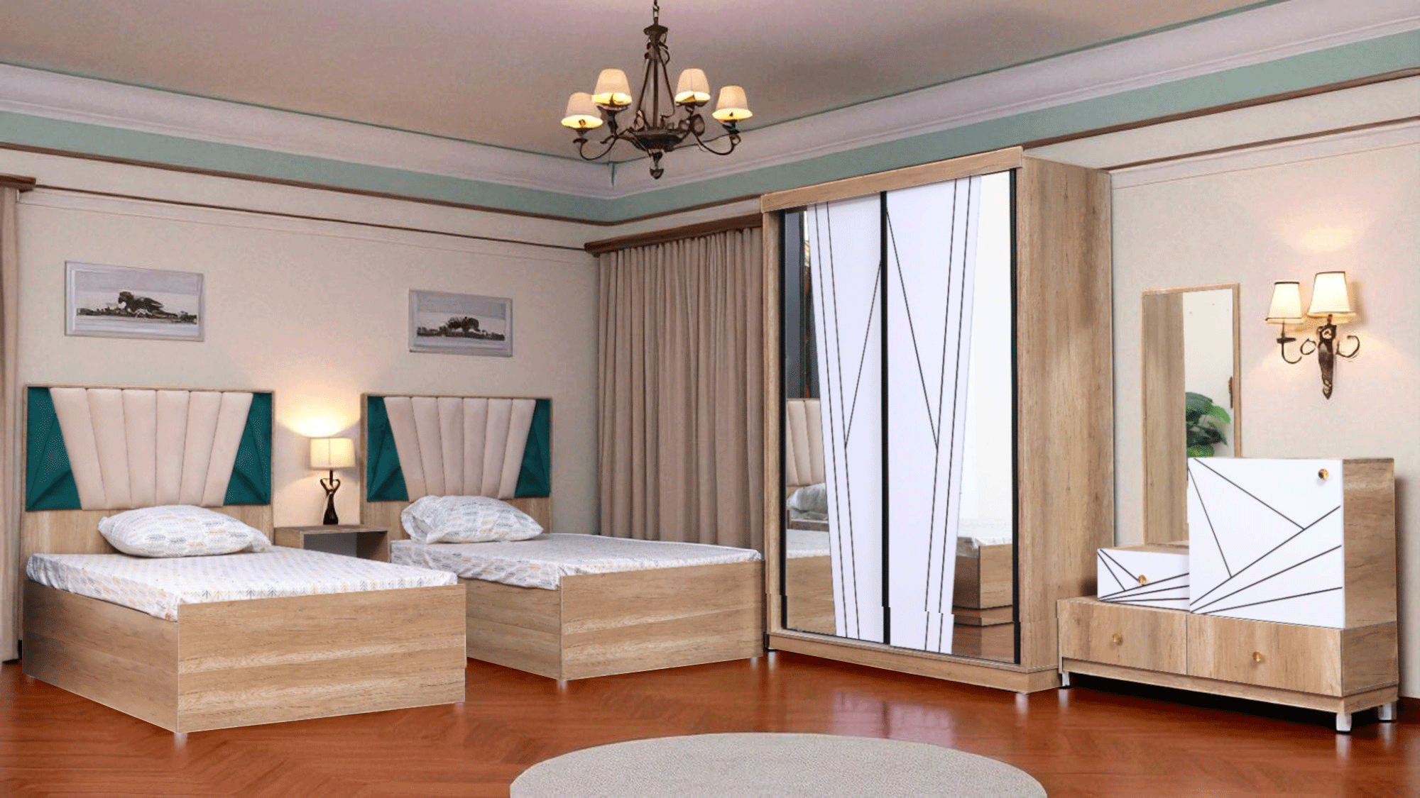 غرفة نوم اطفال 245