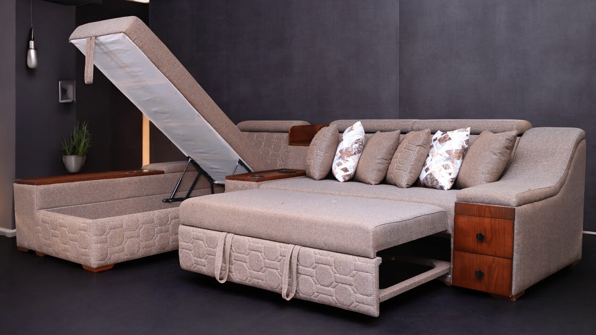 ركنة سرير وسحارة 280