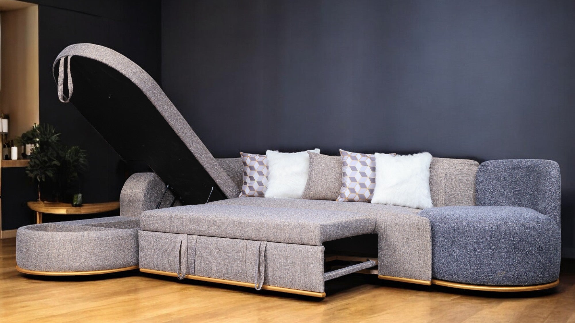 ركنة سرير وسحارة 240