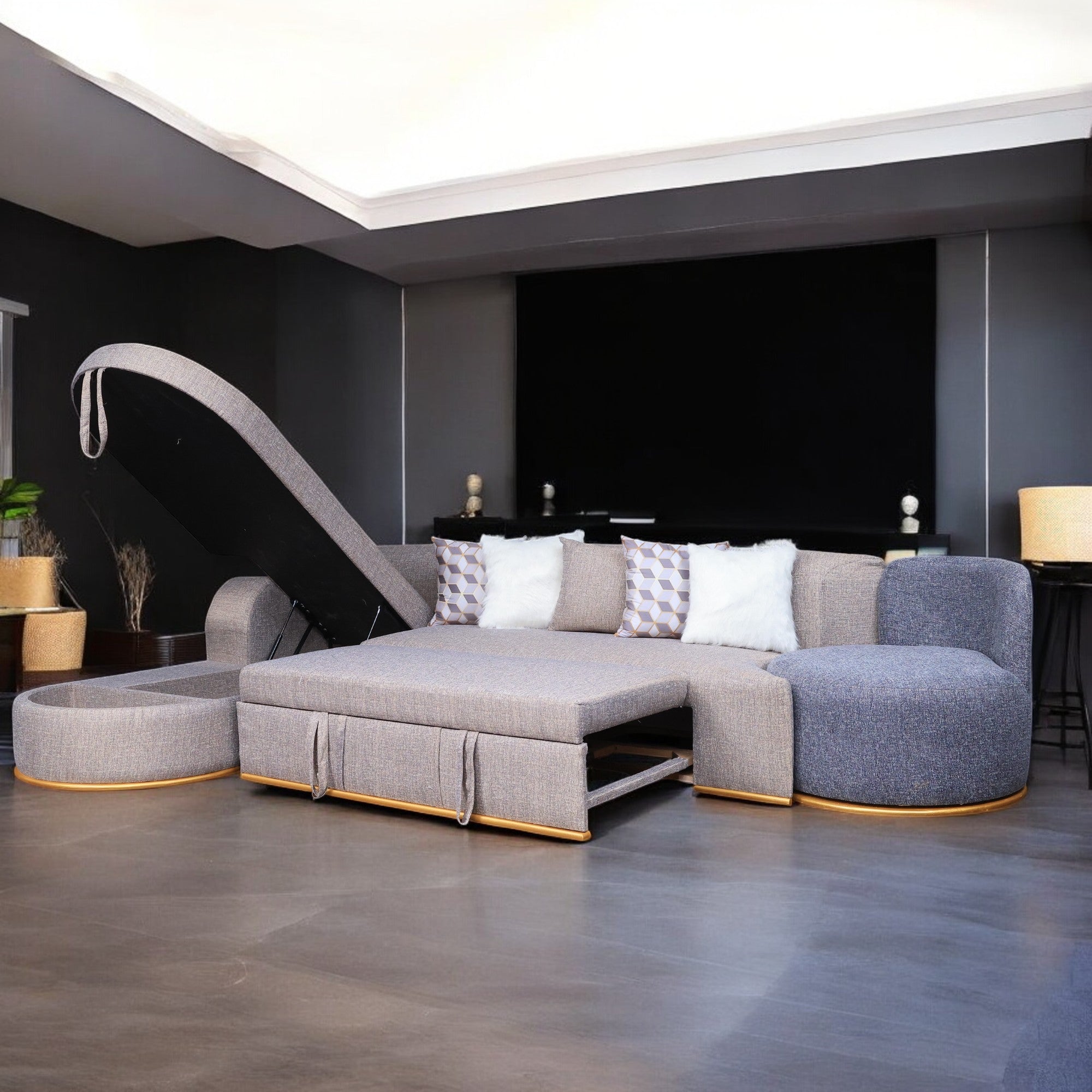 ركنة سرير وسحارة 240