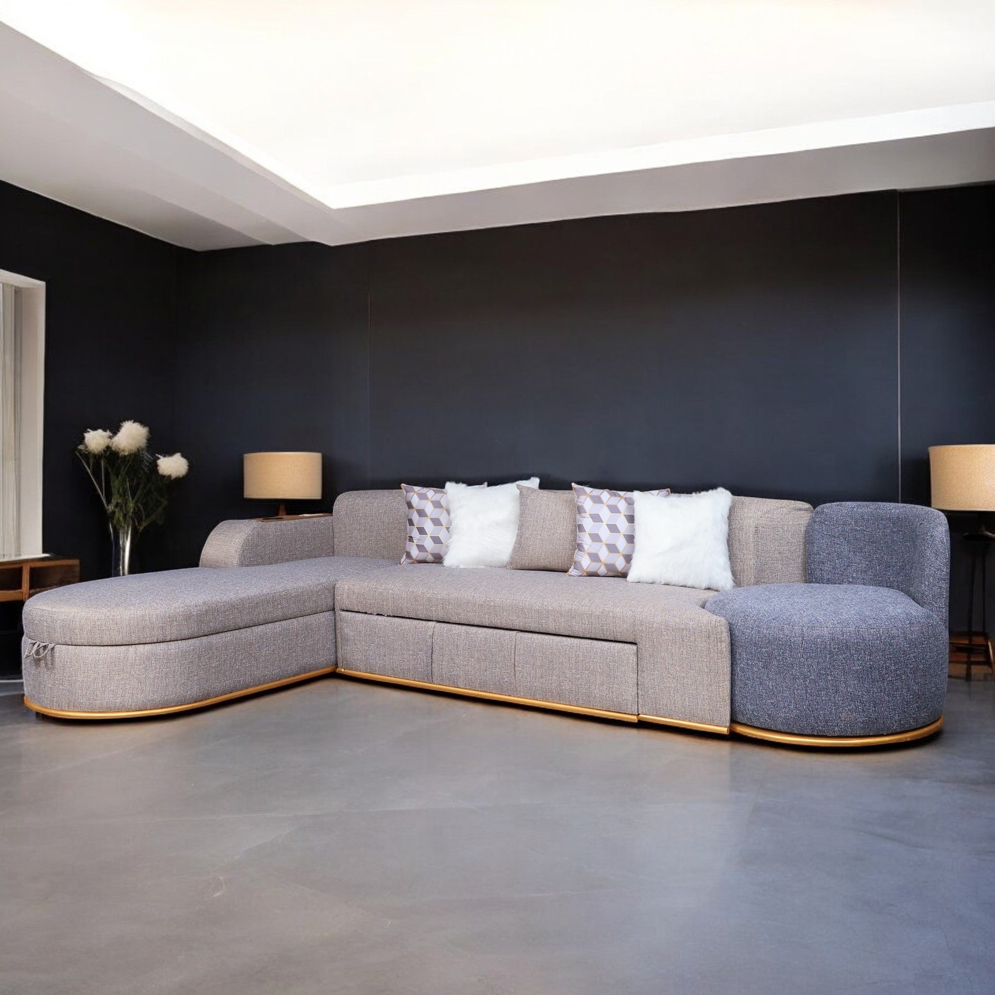 ركنة سرير وسحارة 240