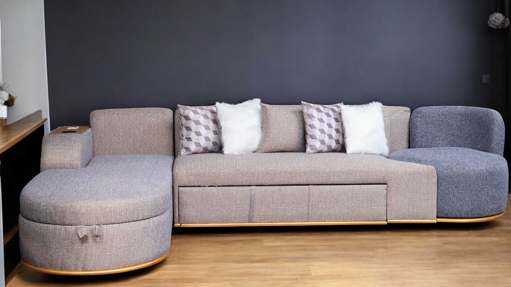 ركنة سرير وسحارة 240