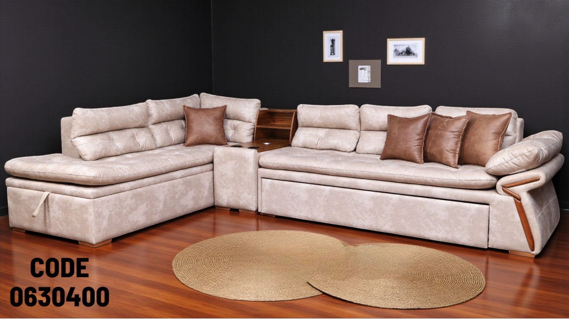 ركنة سرير وسحارة 304