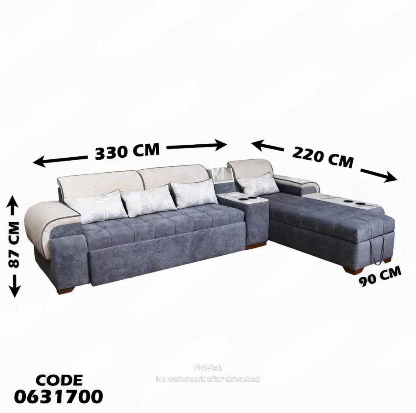 ركنة سرير وسحارة  317