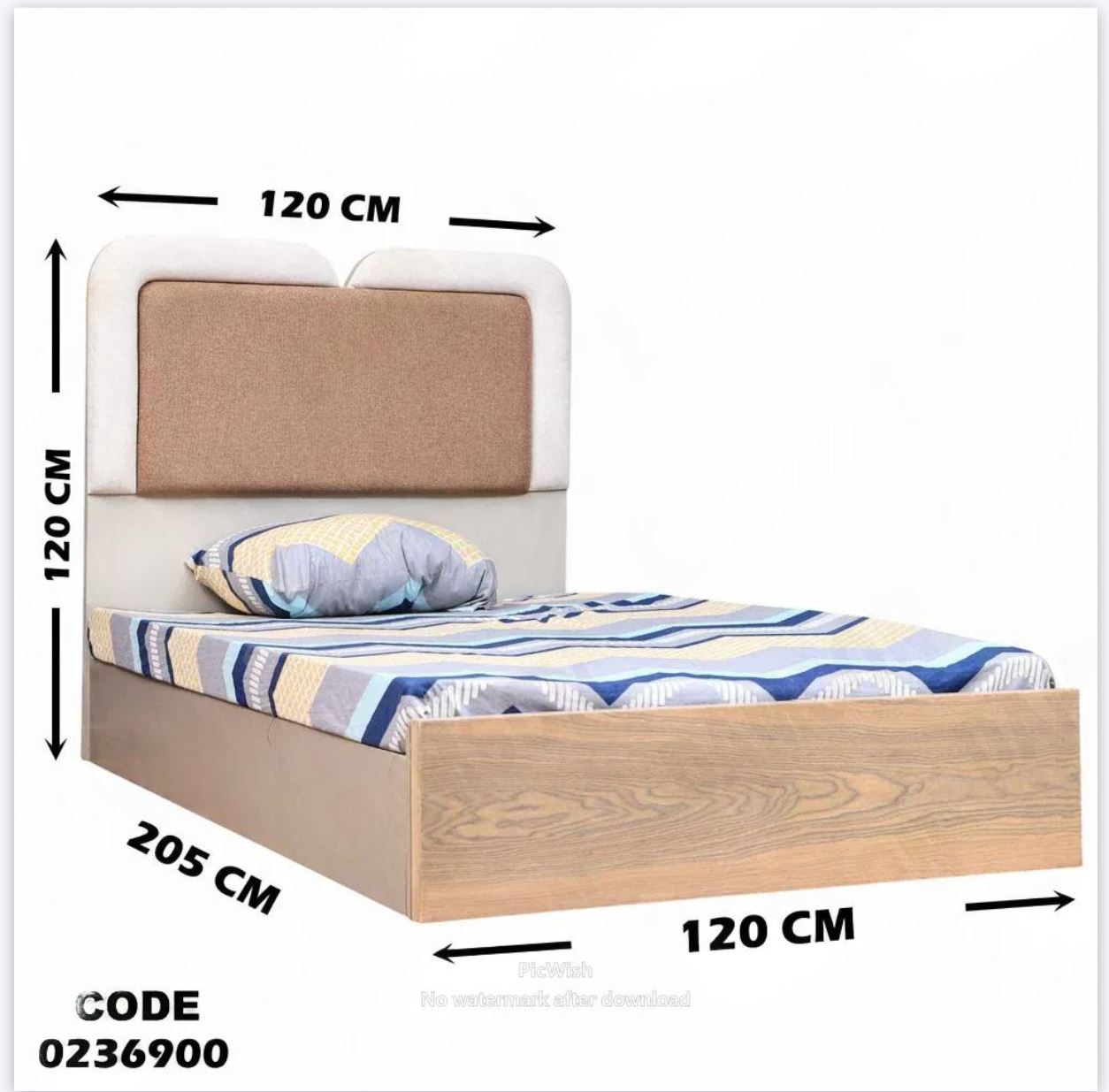 سرير اطفال 369