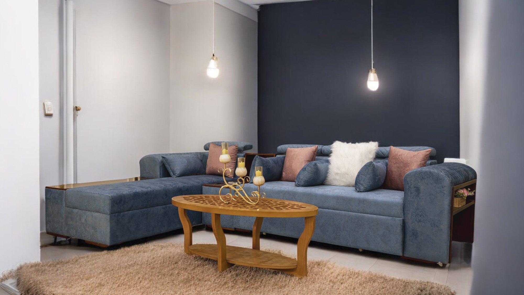 ركنة سرير وسحارة 140