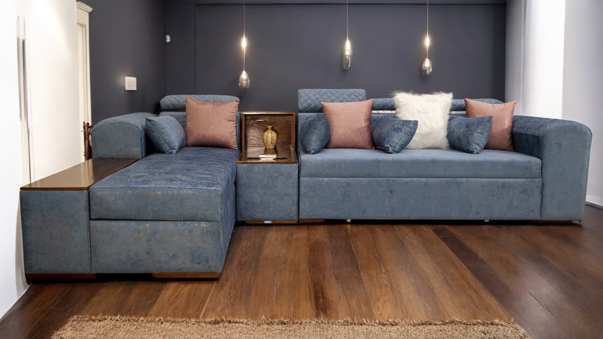 ركنة سرير وسحارة 140