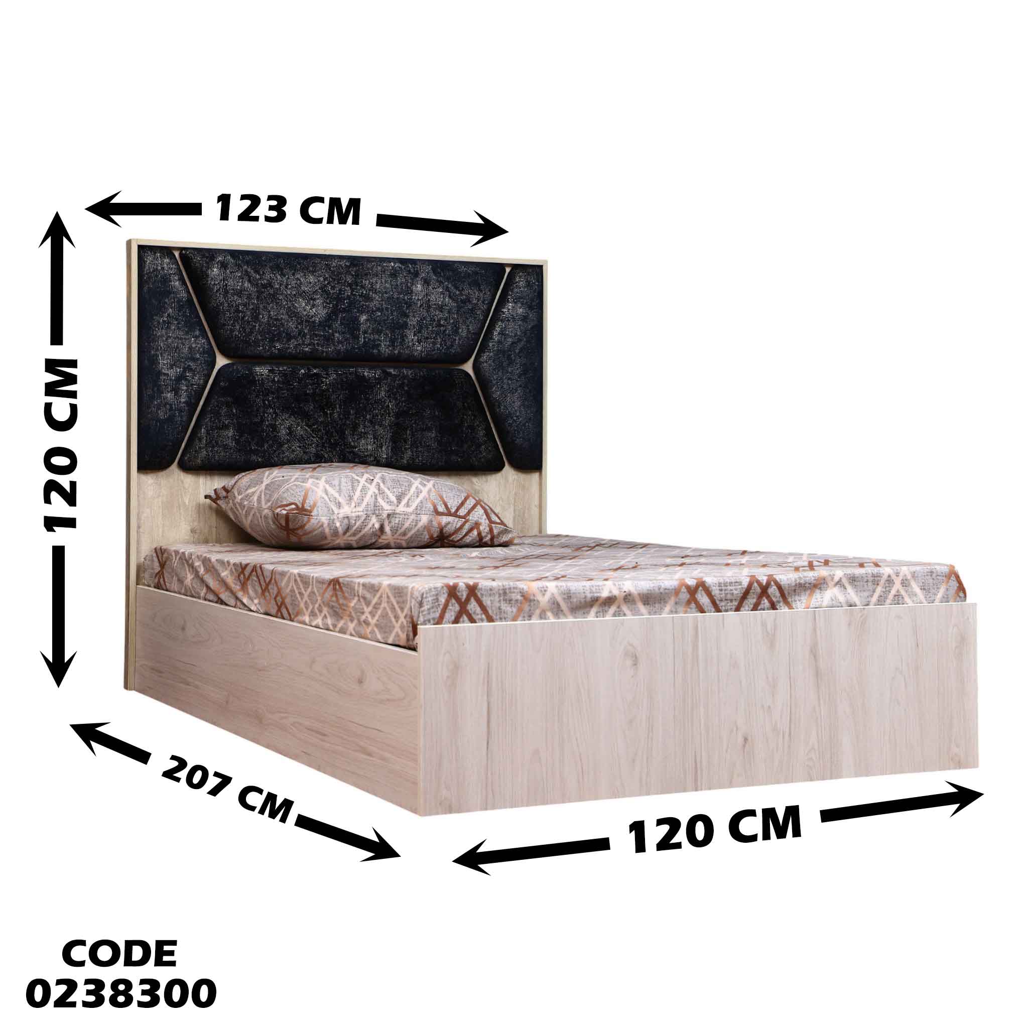 سرير اطفال 383